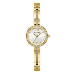 Womens Analog Gold-Tone Stainless Steel Watch 27mm