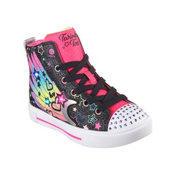 Little Girls Twinkle Toes- Twinkle Sparks - Galaxy Glitz Light-Up Casual Sneakers from Finish Line