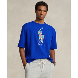Mens Colorblocked Big Pony T-Shirt