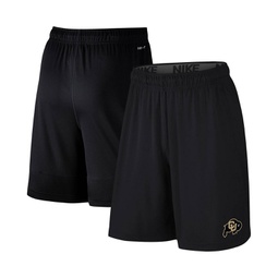 Mens Black Colorado Buffaloes College Primary Logo 2.0 Fly Performance Shorts