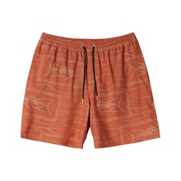 Quiksilver Mens Reef Point Volley 17 Mesh Shorts