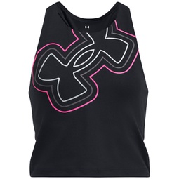 Big Girls Motion Graphic Cropped Tank Top