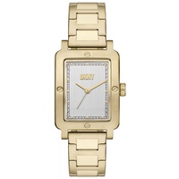 Womens City Rivet Three-Hand Gold-Tone Stainless Steel Watch 29mm