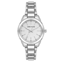 Womens Quartz Silver-Tone Alloy Link Bracelet Watch 30mm