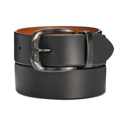 Mens Smooth Leather Reversible Belt