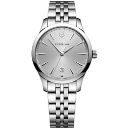 Womens Swiss Alliance Small Stainless Steel Bracelet Watch 35mm