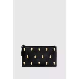 Large Heart Studded Pouch