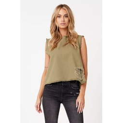 Phoebe Top - Army Green