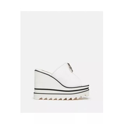 Sneak-Elyse Zip Slide Wedge Sandals