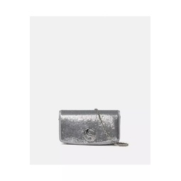 S-Wave Sequinned Wallet On Strap