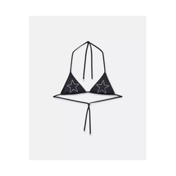 Diamante Star Triangle Bikini Top