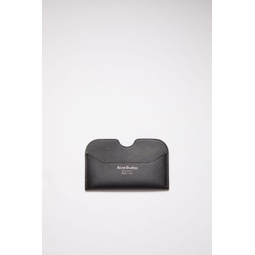 Leather card case - Black