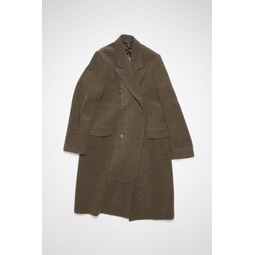 Coated bomber jacket - Dark brown