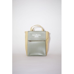 PAPERY NYLON TOTE BAG - Olive green/green
