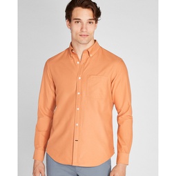 Long Sleeve Solid Oxford Shirt
