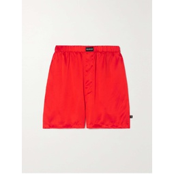 BALENCIAGA Silk-satin shorts