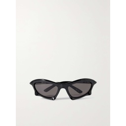 BALENCIAGA EYEWEAR BAT cat-eye acetate sunglasses