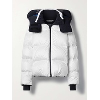 BURBERRY Cropped hooded quilted shell coat