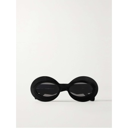 LOEWE EYEWEAR Round-frame acetate sunglasses