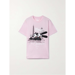 GIVENCHY + Disney embroidered printed cotton-jersey T-shirt