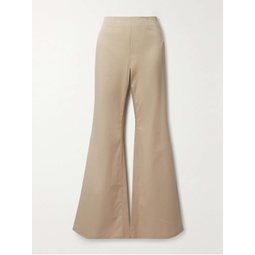 ACNE STUDIOS Flared stretch-cotton twill pants