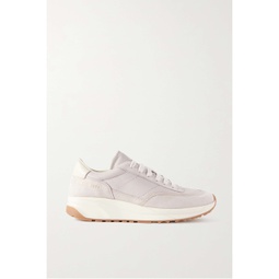 COMMON PROJECTS Track 80 leather and suede sneakers