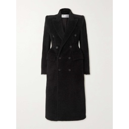 BALENCIAGA Hourglass double-breasted wool-blend twill coat