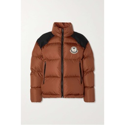 MONCLER GENIUS + 8 Palm Angels Nevin quilted two-tone shell down jacket