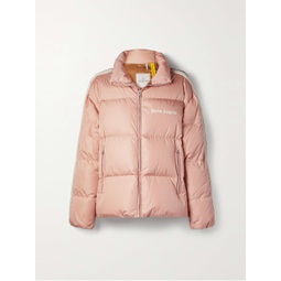 MONCLER GENIUS + Palm Angels Rodman striped quilted shell down jacket
