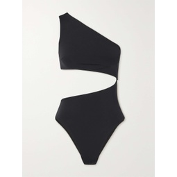 HAIGHT + NET SUSTAIN Tarsila one-shoulder cutout swimsuit