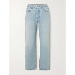 CITIZENS OF HUMANITY + NET SUSTAIN Neve distressed straight-leg organic jeans