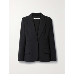 ANOTHER TOMORROW + NET SUSTAIN wool-blend crepe blazer