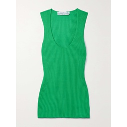 ANOTHER TOMORROW + NET SUSTAIN ribbed-knit tank