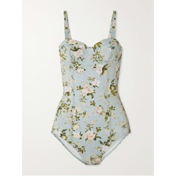 ERDEM Floral-print swimsuit