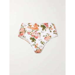 ERDEM Briona floral-print bikini briefs