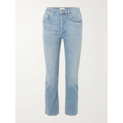 CITIZENS OF HUMANITY Jolene cropped high-rise slim-leg jeans