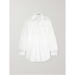STELLA MCCARTNEY + NET SUSTAIN organic cotton-poplin shirt
