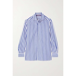 RALPH LAUREN COLLECTION Capri striped cotton-poplin shirt