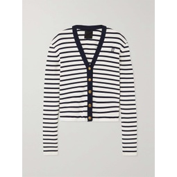 GIVENCHY Striped cotton cardigan
