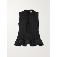 LANVIN Pleated shell blouse