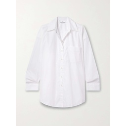 ACNE STUDIOS + NET SUSTAIN organic cotton-blend poplin shirt