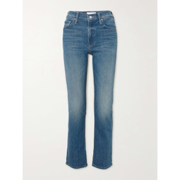 MOTHER + NET SUSTAIN The Smarty Pants high-rise straight-leg jeans