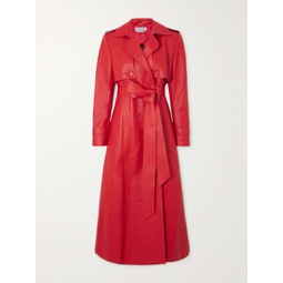 GABRIELA HEARST Fontana double-breasted leather trench coat