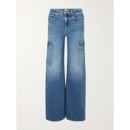 MOTHER + NET SUSTAIN The Undercover high-rise wide-leg cargo jeans