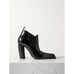 OFF-WHITE Moon Beatle Shade leather ankle boots