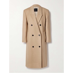 THEORY Double-breasted recycled wool-blend coat