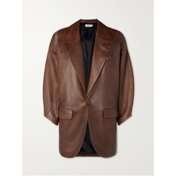 SAINT LAURENT Leather blazer