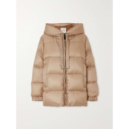 MAX MARA Seia hooded quilted shell down jacket