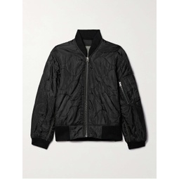 R13 Quilted ripstop bomber jacket