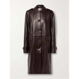 VERONICA DE PIANTE June paneled leather coat